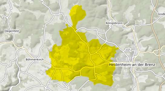 Immobilienpreisekarte Steinheim am Albuch